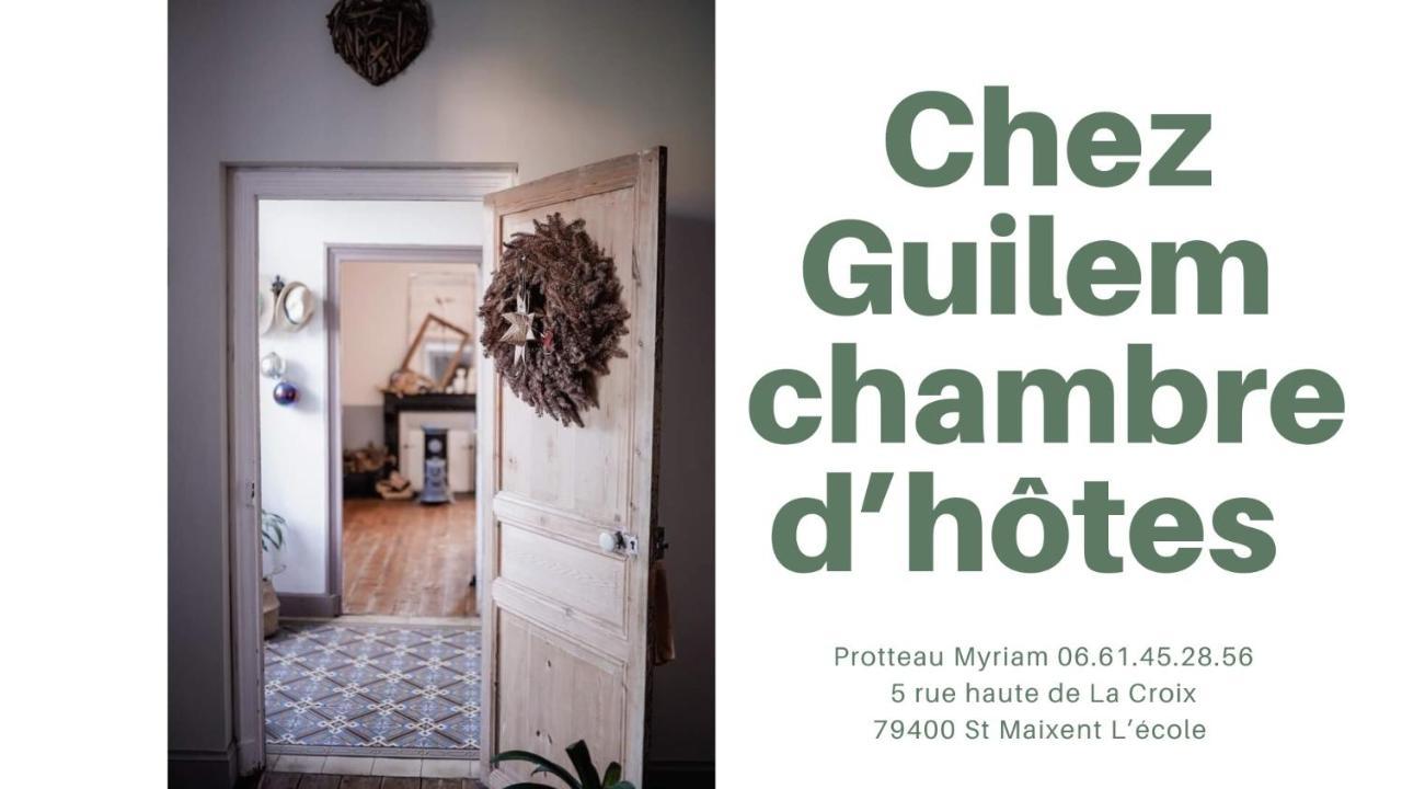 Chez Guilem Bed and Breakfast Saint-Maixent-lʼÉcole Buitenkant foto